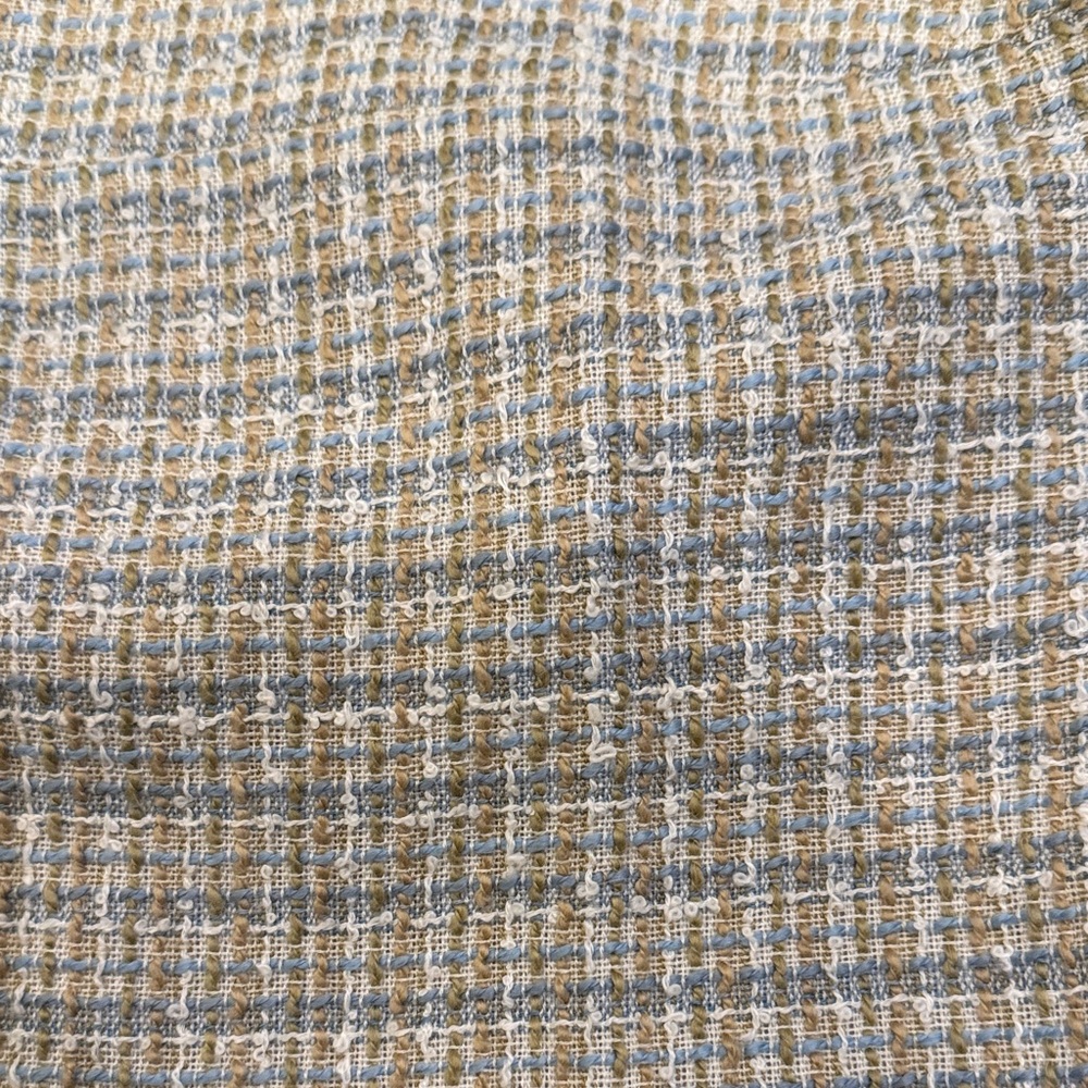 Chic Tweed Tan Skirt - Picture 2 of 3